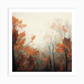 Autumn Leaves 1 Art Print