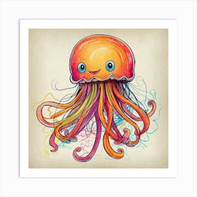 Jellyfish 42 Art Print