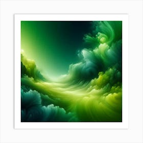 Abstract Painting 77 Art Print