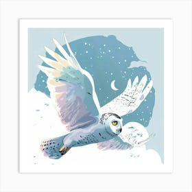 Snowy Owl Art Print