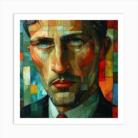 Portrait Of A Man 12 Art Print