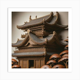 Asian Garden Art Print