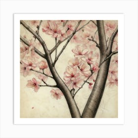 Cherry Blossoms 5 Art Print