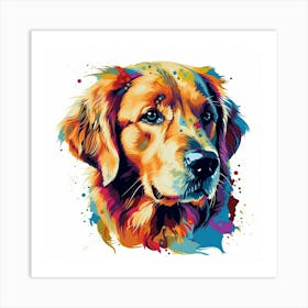 Golden Retriever 1 Art Print