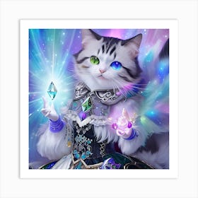 Magic Cat Art Print