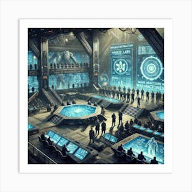 Industrial Council Iron Commonwealth Art Print