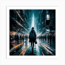 Cityscape 4 Art Print