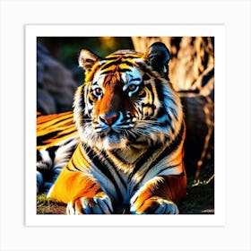 Tiger 24 Art Print