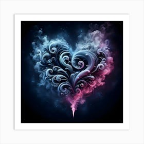 Heart Of Love 7 Art Print