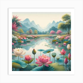 Chinese Art 438 Art Print