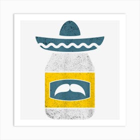 Funny Cinco De Mayo Mayonnaise Lover Sombrero Cute Art Print