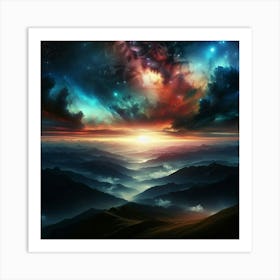 Nebula 144 Art Print