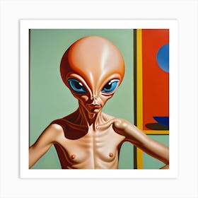 Alien 8 Art Print