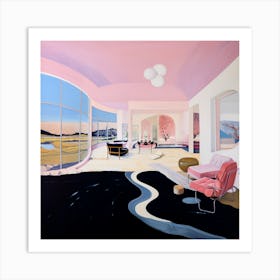 Pink Room3 Art Print