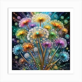 Dandelions 1 Art Print