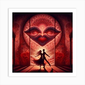 Dance Of Love Art Print