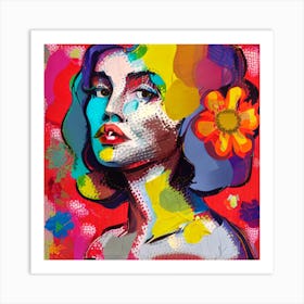 'Flora' 3 Art Print