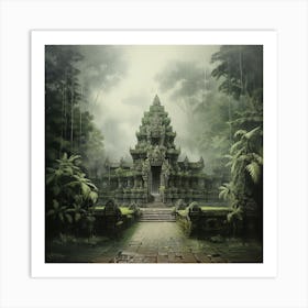 Buddhist Temple 1 Art Print