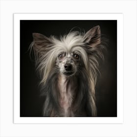 Portrait Of A Dog 15 Art Print