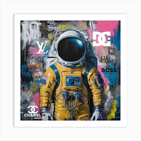 Spaceman 8 Art Print