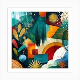 Abstract Painting 153 Art Print