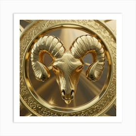 Ram - Zodiac Sign Art Print