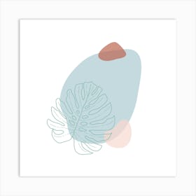 Tropical Leaf Art Print