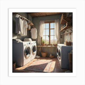 Laundry Room 6 Art Print