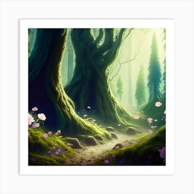 Fairytale Forest Art Print