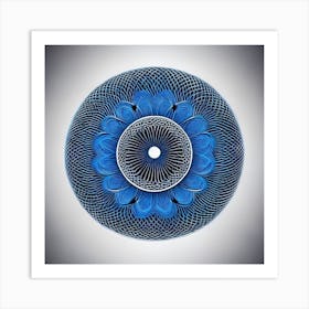 Spirogram Art Print