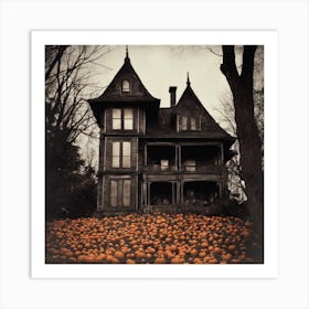 Haunted House 14 Art Print