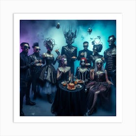 Halloween Party19 Art Print