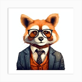 Red Panda 1 Art Print