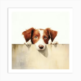 Setter Irish Red 3 Art Print