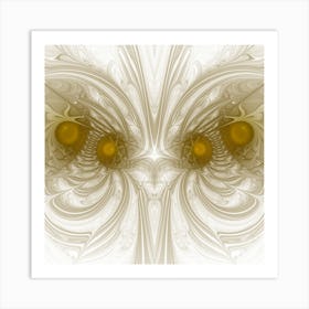 Fractal Fantasy Background Pattern Art Print