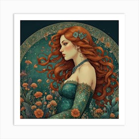 Mermaid 30 Art Print