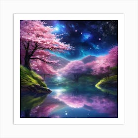 Cherry Blossoms 58 Art Print