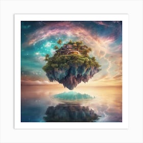 Island In The Sky Art Print