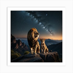 Lion King Art Print