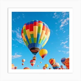 Hot Air Balloons 3 Art Print