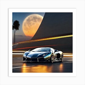 Lamborghini Huracan 24 Art Print