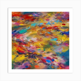 Abstract Painting 8 Art Print