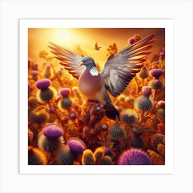 Pigeon Heaven Art Print