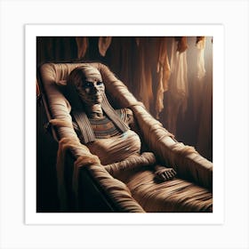 Mummy Art Print