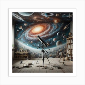 Astronomy Mural Art Print