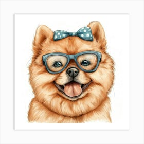 Pomeranian 3 Art Print