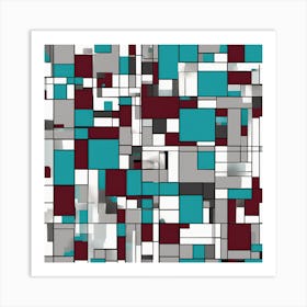 Abstract Pattern 1 Art Print