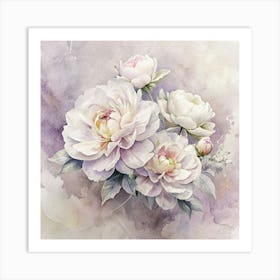 Peonies 45 Art Print