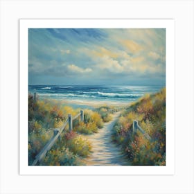 Path To The Beach Art Print