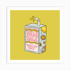 Virgo Juice Box Art Print